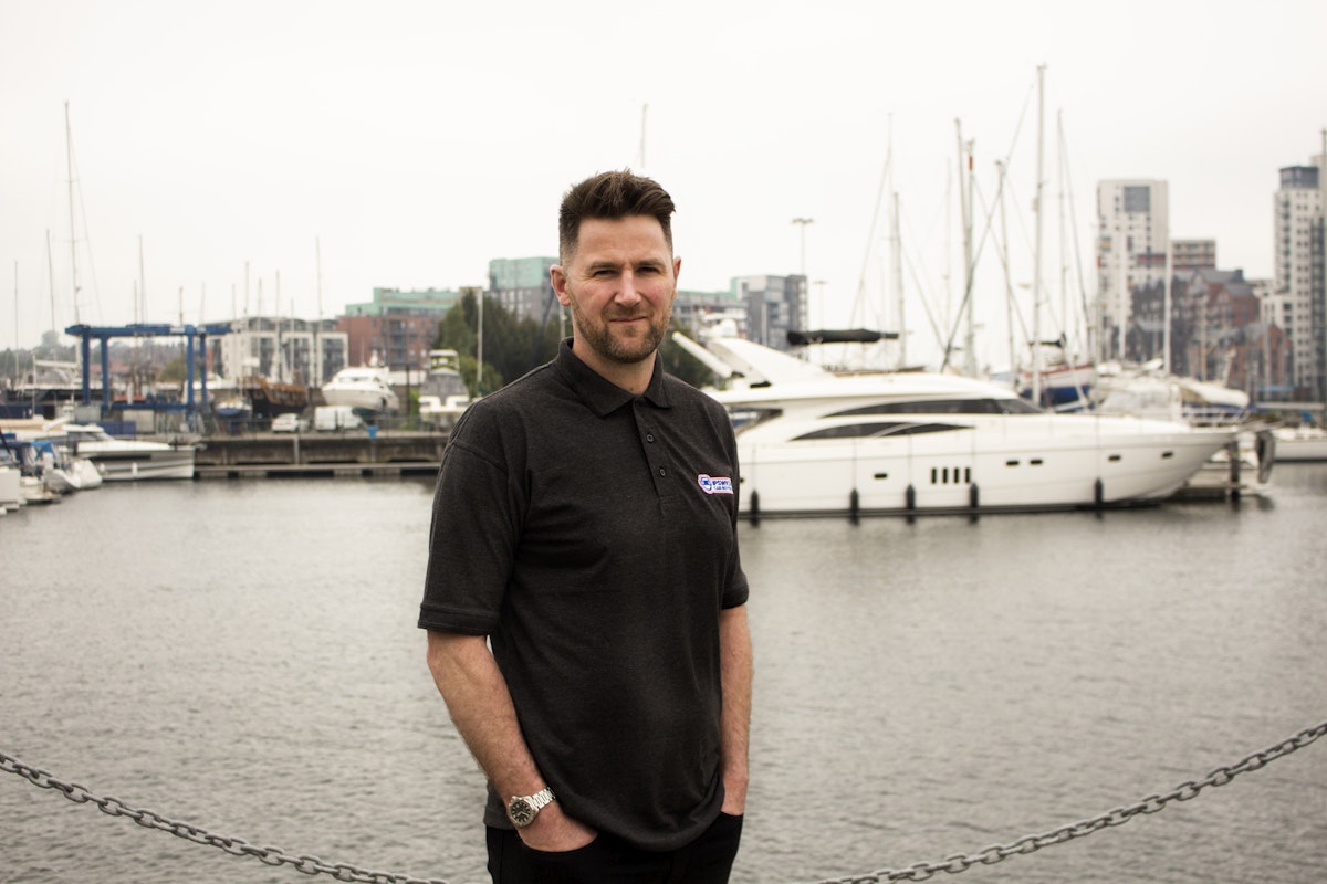 Man posing for photo